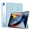 iPad (2022) Dux Ducis Toby Tri-Fold Puzdro Smart Folio - Svetlo modrá