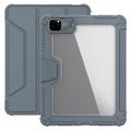 iPad Air 11 (2024)/iPad Pro 11 2022/2021/2020/iPad Air 2022/2020 Nillkin Bumper Smart Folio Case - Šedá / priehľadný