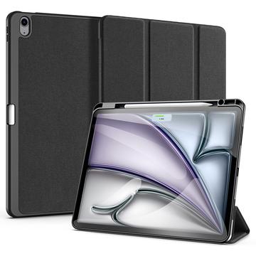 iPad Air 13 2024/2025 Dux Ducis Domo Tri-Fold Puzdro Smart Folio - Čierne