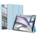 iPad Air 13 2024/2025 Dux Ducis Toby Tri-Fold Puzdro Smart Folio - Svetlo modrá