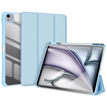 iPad Air 13 2024/2025 Dux Ducis Toby Tri-Fold Puzdro Smart Folio - Svetlo modrá