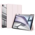 iPad Air 13 2024/2025 Dux Ducis Toby Tri-Fold Puzdro Smart Folio - Svetlo ružová