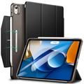 iPad Air 11 2024/2025/Air 2020/2022 ESR Ascend Tri-Fold Folio Case - Frosted Black