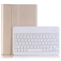 iPad Pro 11 (2024) puzdro na klávesnicu Bluetooth - Gold