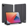 iPad Pro 12.9 2020/2021/2022 Dux Ducis Domo Tri-Fold Puzdro Smart Folio - Čierne