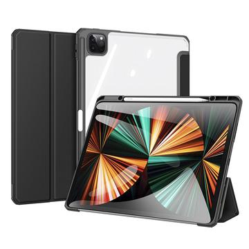 iPad Pro 12.9 2022/2021/2020/2018 Dux Ducis Toby Tri-Fold Puzdro Smart Folio - Čierne