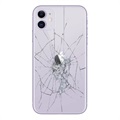Oprava zadného krytu iPhone 11 - iba sklo - fialová