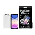 Ochrana obrazovky z tvrdeného skla iPhone 11/XR PanzerGlass Case Friendly Swarovski CamSlider - Čierny okraj