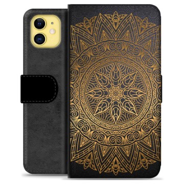 iPhone 11 prémiové puzdro na peňaženku - Mandala