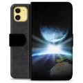 iPhone 11 prémiové puzdro na peňaženku - Vesmír
