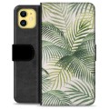 iPhone 11 prémiové puzdro na peňaženku - Tropický