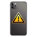 Oprava krytu batérie iPhone 11 Pro Max - vrátane. rám - čierna
