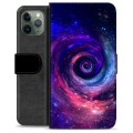iPhone 11 Pro prémiové puzdro na peňaženku - Galaxia