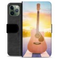 iPhone 11 Pro prémiové puzdro na peňaženku - Gitara