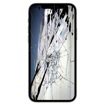 IPhone 12 LCD a Oprava dotykovej obrazovky - čierna - pôvodná kvalita