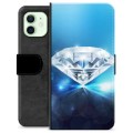 iPhone 12 prémiové puzdro na peňaženku - Diamant