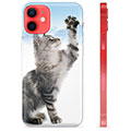 iPhone 12 mini puzdro TPU - Mačka
