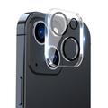 iPhone 13/13 Mini Ochranné Tvrdené Sklo na Objektív Fotoaparátu - 2 Ks. - Čierna