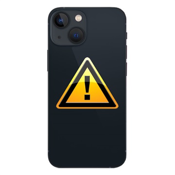 Oprava krytu batérie iPhone 13 - vrátane. rám - čierna