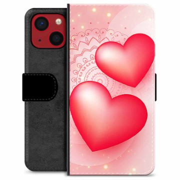 iPhone 13 Mini prémiové puzdro na peňaženku - Láska