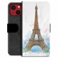 iPhone 13 Mini prémiové puzdro na peňaženku - Paríž