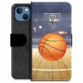 iPhone 13 prémiové puzdro na peňaženku - Basketbal