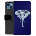 iPhone 13 prémiové puzdro na peňaženku - Slon
