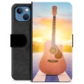 iPhone 13 prémiové puzdro na peňaženku - Gitara