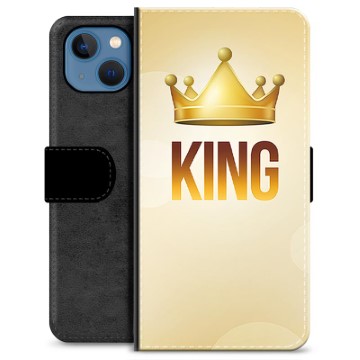 iPhone 13 prémiové puzdro na peňaženku - Kráľ
