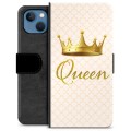 iPhone 13 prémiové puzdro na peňaženku - Kráľovná