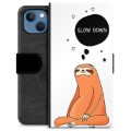 iPhone 13 prémiové puzdro na peňaženku - Spomaľ