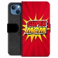 iPhone 13 prémiové puzdro na peňaženku - Super mama
