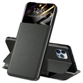 iPhone 13 Pro Front Smart View Flip Case - Black