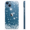 iPhone 13 puzdro TPU - Snehové vločky