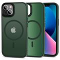 Puzdro iPhone 13 Tech-Protect Magmat – kompatibilné s MagSafe – Matná Zelená