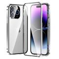 Magnetické Puzdro iPhone 14 Pro Max s Tvrdeným Sklom