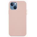 iPhone 15 Liquid Silicone Puzdro - Ružová