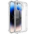 iPhone 15 Pro Imak Drop-Proof TPU Puzdro - Priehľadné