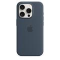 iPhone 15 Pro Max Apple Silicone Case with MagSafe MT1P3ZM/A (Open Box - Excellent) - Storm Blue