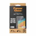 Ochrana obrazovky z tvrdeného skla iPhone 15 Pro Max PanzerGlass Ultra-Wide Fit EasyAligner - Čierny okraj