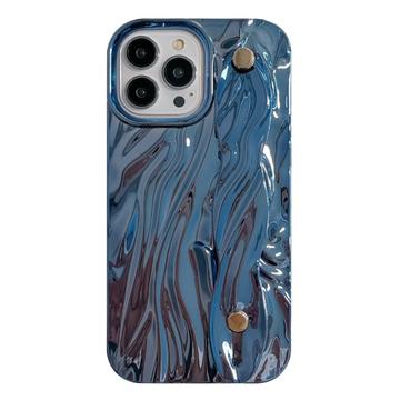 iPhone 15 Pro Max Wrinkled Electroplated TPU Case