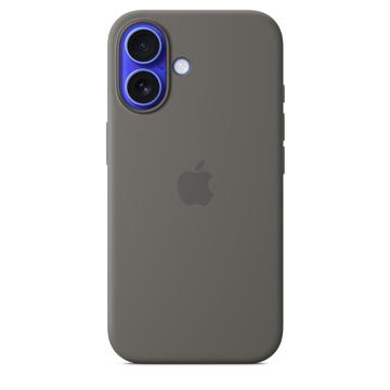 iPhone 16 Apple Silicone Case with MagSafe MYY33ZM/A - Stone Gray