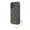 iPhone 16 Plus Guess 4G Charms Collection Hybridné Puzdro