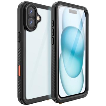 iPhone 16 Plus Redpepper FS IP68 Nepremokavé Puzdro - Čierna