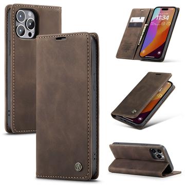 Puzdro do Peňaženky Caseme 013 iPhone 16 Pro - Káva
