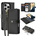 iPhone 16 Pro Dux Ducis Lawa Wallet Leather Case w. Magnetic Cover