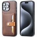 iPhone 16 Pro Max Retro Štýl Puzdro s Peňaženkou