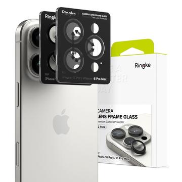 Ochranné Tvrdené Sklo Fotoaparátu Ringke pre iPhone 16 Pro/16 Pro Max - 2 ks.