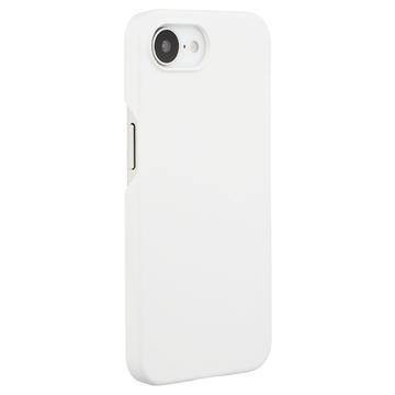 iPhone 16e Pogumované Plastové Puzdro - biely