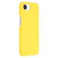 iPhone 16e Pogumované Plastové Puzdro - žltá